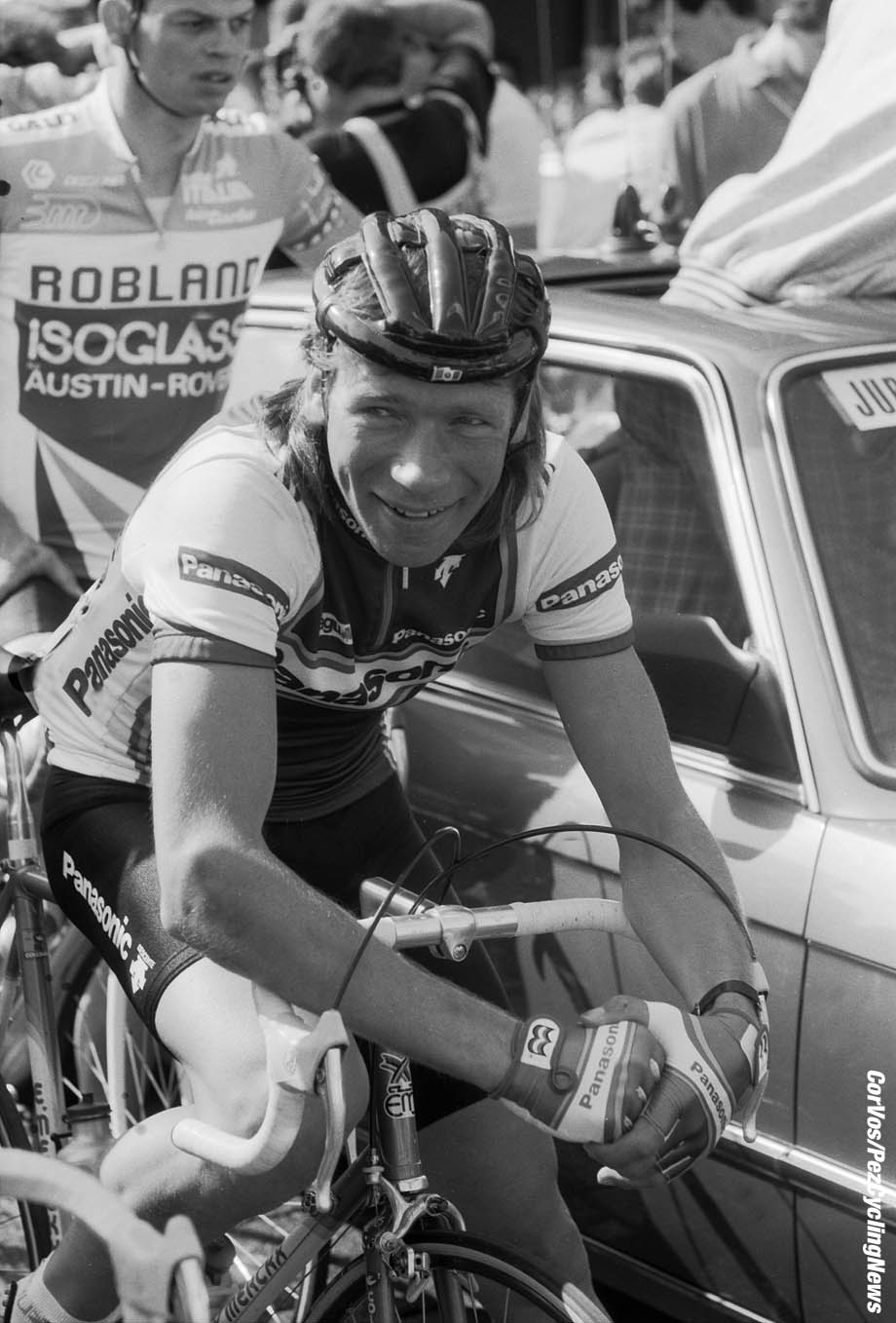 Maastricht - Netherlands - wielrennen - cycling - cyclisme - radsport - Henk LUBBERDING   pictured during Amstel Gold Race 1987 - photo Cor Vos © 2018
