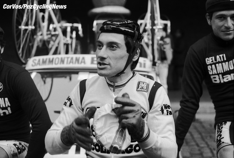 Liege - Belgium - wielrennen - cycling - cyclisme - radsport - Guiseppe SARONNI pictured during Luik - Bastenaken 1986 - Luik - photo Cor Vos © 2018