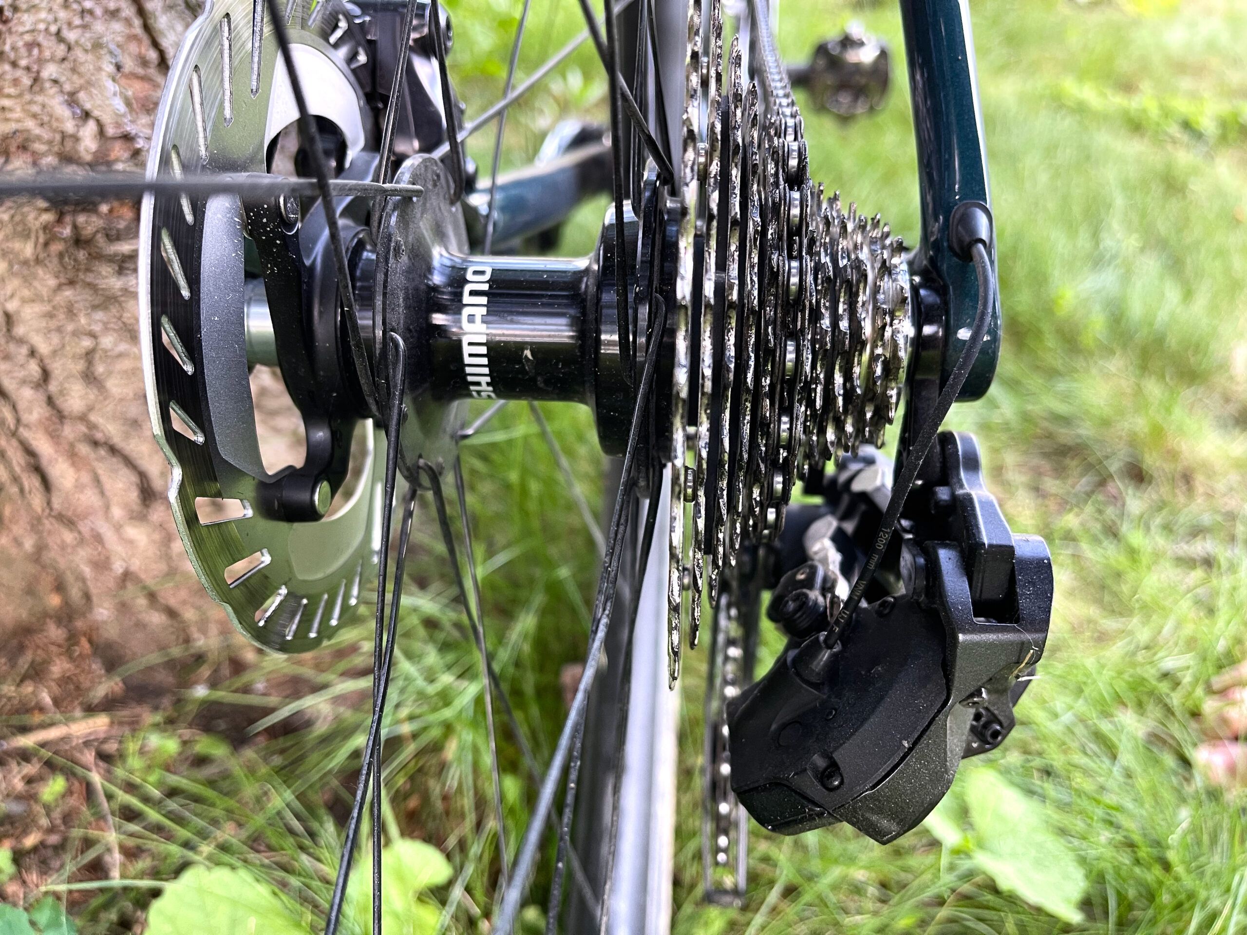 Shimano GRX Di2 12-speed Review back cassette